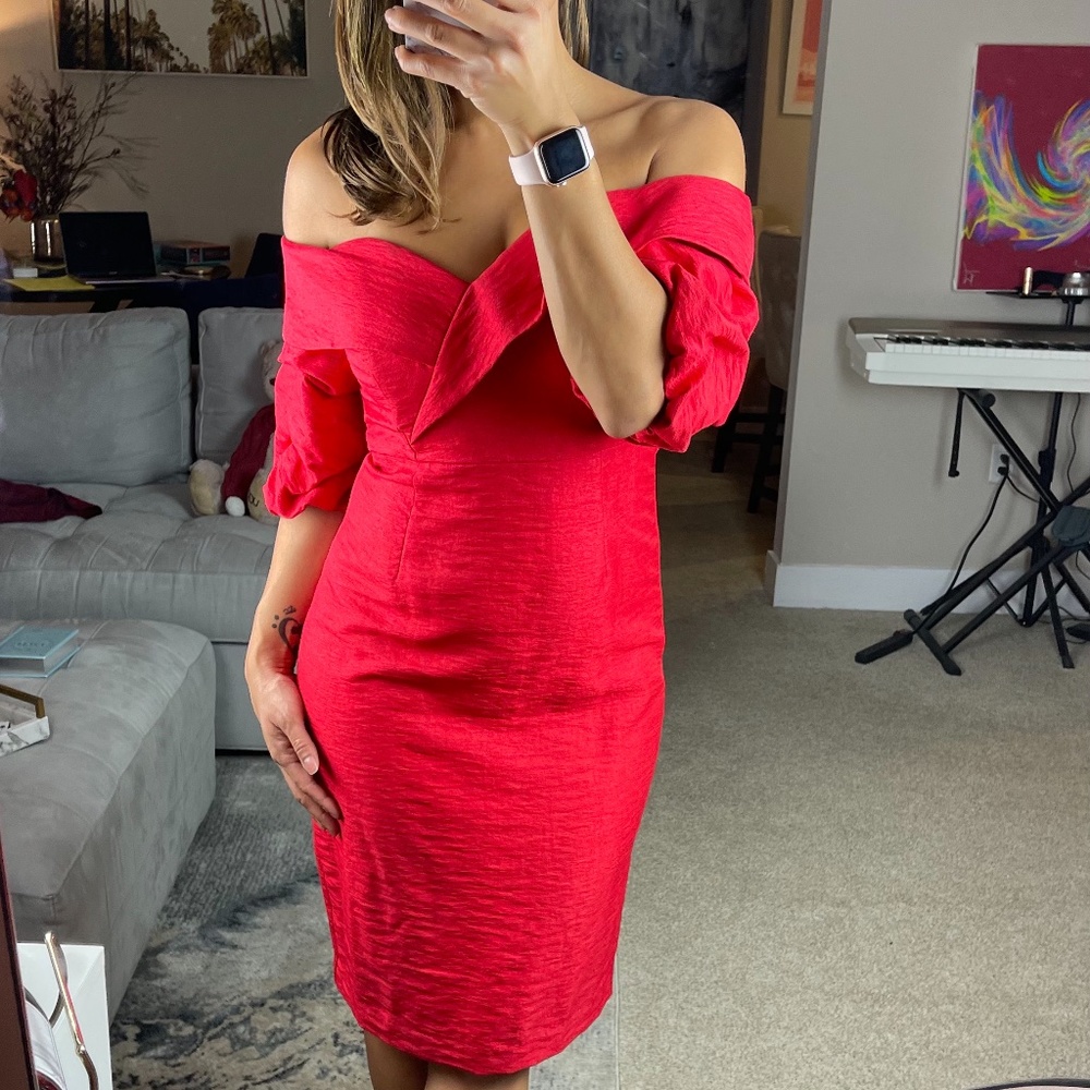 Bardot Off the Shoulder Dress